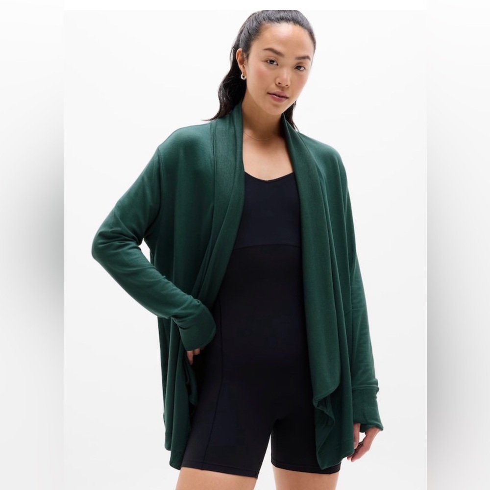 NWOT Athleta Pranayama Restore Pine Wrap Sz 2X